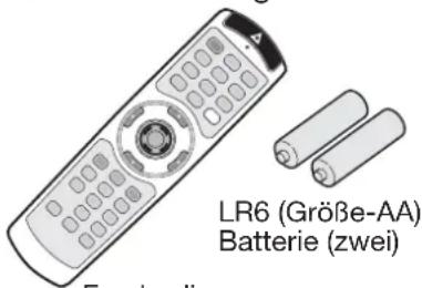 LR6 (Größe-AA) Batterie (zwei)