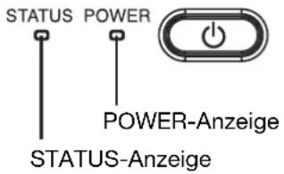 STATUS POWER POWER-Anzeige STATUS-Anzeige