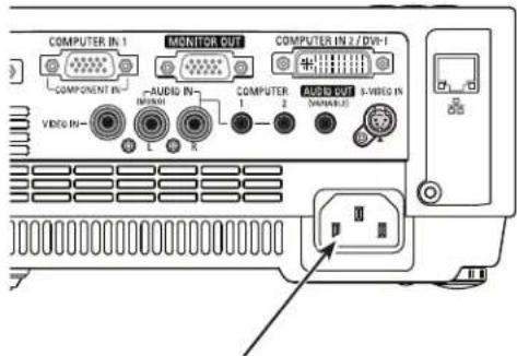 EIKI LC-XB200 - Netzkabelanschluss - 1