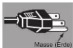 EIKI LC-XB200 - Netzkabel für die USA und Kanada: - 1