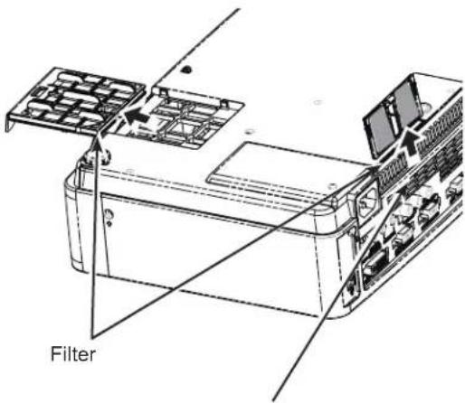 EIKI LC-XB200 - Zähluhr Filter zurücksetzen - 1