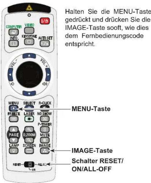 EIKI LC-XB100 - Fernbedienungscode - 1