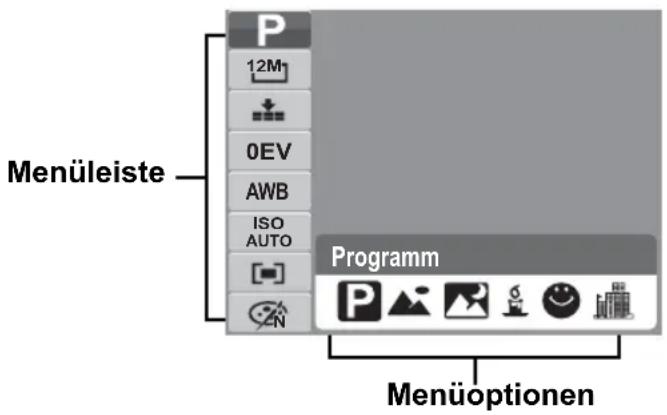 MEDION Life P43001 (MD 86123) - Verwendung des Funktionsmenüs - 3