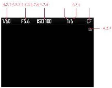 4.2.1 4.2.2 4.2.3 4.2.4 4.2.6 1/60 F5.6 ISO 100 1/6 CF 4.2.7