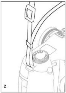LEICA S-E - ATTACHING THE CARRYING STRAP - 2
