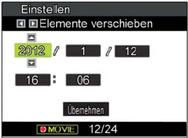 Maginon SZ 24 - Einstellung von Datum und Uhrzeit - 1