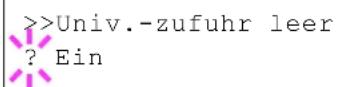 Utax P-C6030DN - Univ.-zufuhr leer (Warnung, falls die Universalzufuhr leer ist) - 1