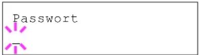 Utax P-C6030DN - Passwort (Administrator Passwort Eingabe) - 1