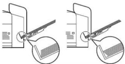 Utax P-C6030DN - Papier in die Universalzufuhr einlegen - 10
