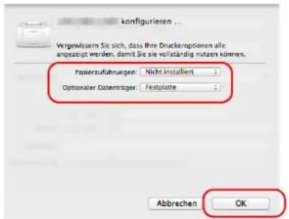 Utax P-C6030DN - Installation des Druckertreibers unter Macintosh - 7