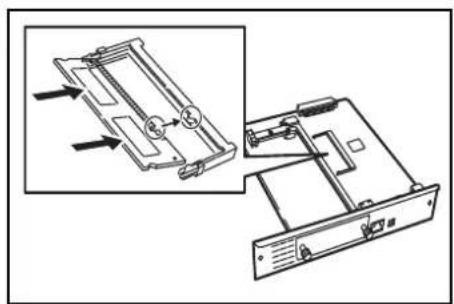 Utax P-C6030DN - Speichermodule installieren - 3