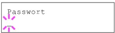 Utax P-C6030DN - Passwort (Administrator Passwort Eingabe) - 1