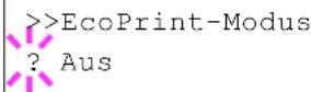Utax P-C6030DN - EcoPrint-Modus auswählen - 1
