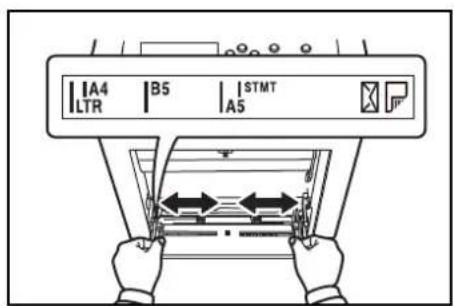 Utax P-C6030DN - Papier in die Universalzufuhr einlegen - 4