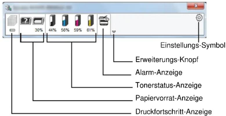 Utax P-C6030DN - Übersichtsanzeige - 1