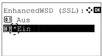 Utax P-4530DN - Enhanced WSD (SSL) einstellen - 1