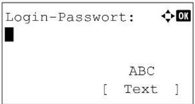 Utax P-4530DN - Benutzer-Login Verwaltung beginnen - 9