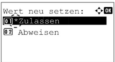 Utax P-4530DN - Überschreiben zulassen - 2