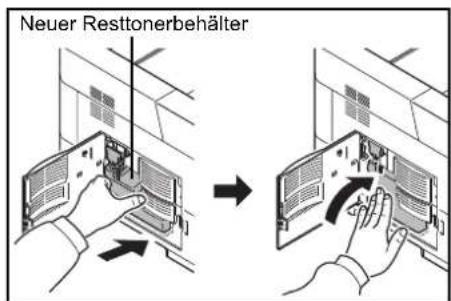 Utax P-4530DN - Austausch des Resttonerbehälters - 7