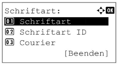Utax P-4530DN - Standard-Schriftgröße ändern - 1