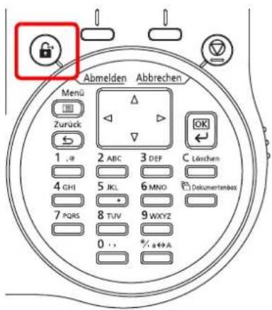 Utax P-4530DN - Abmelden - 1