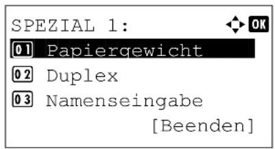 Utax P-4530DN - So stellen Sie den Duplexdruck auf speziellem Papier ein. - 2
