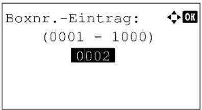 Utax P-4530DN - Box-Nr. ändern - 2