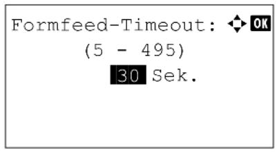 Utax P-4530DN - Seitenvorschub Timeout - 1