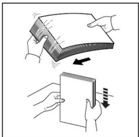 Utax P-4530DN - Papier in die Kassette einlegen - 2