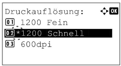Utax P-4530DN - Druckauflösung festlegen - 1