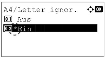 Utax P-4530DN - Unterscheidung A4/Letter ignorieren - 1