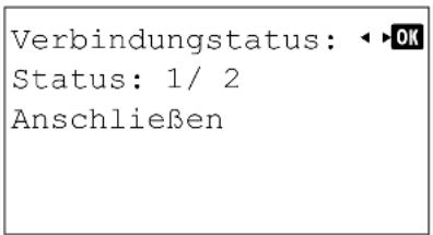 Utax P-4530DN - WLAN Verbindung prüfen - 1