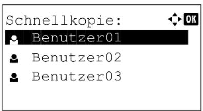 Utax P-4530DN - Schnellkopie-Auftrag löschen - 1