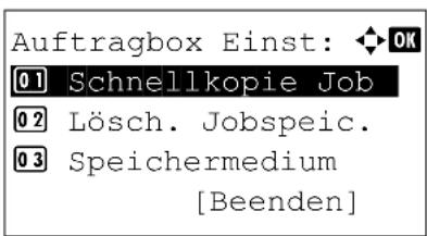 Utax P-4530DN - Automatisches Löschen von temporären Aufträgen - 1