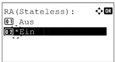 Utax P-4530DN - RA (Stateless) Einstellungen - 1