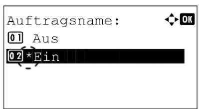 Utax P-4530DN - Auftragsnamen anzeigen - 1