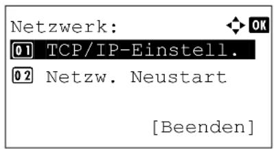 Utax P-4530DN - Netzwerk Einstellungen - 2
