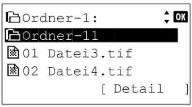 Utax P-4530DN - Dateiliste anzeigen - 2