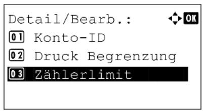 Utax P-4530DN - Konto-ID prüfen oder bearbeiten - 10