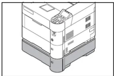 Utax P-4530DN - PF-320 Zusatzkassette - 1