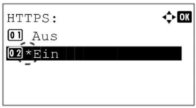 Utax P-4530DN - SSL Server HTTPS-Einstellungen - 1