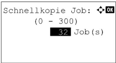 Utax P-4530DN - Maximale Auftragsmenge für Schnellkopie ändern - 2