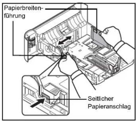 Utax P-4530DN - Papier in die Kassette einlegen - 7