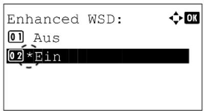 Utax P-4530DN - Enhanced WSD einstellen - 1