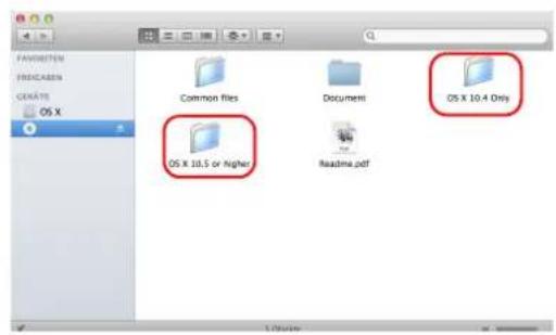 Utax P-4530DN - Installation auf einem Macintosh Computer - 1