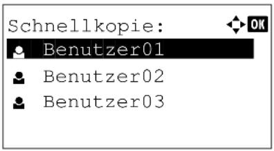 Utax P-4530DN - Verbleibende Kopien eines "Prüfen und aufbewahren"-Auftrags drucken - 1