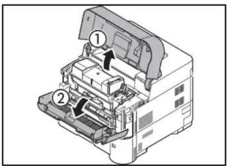 Utax P-4530DN - Reinigung des Druckers - 1