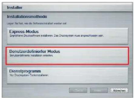 Utax P-4530DN - Benutzerdefinierter Modus - 1
