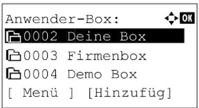 Utax P-4530DN - Anwender-Boxen löschen - 3