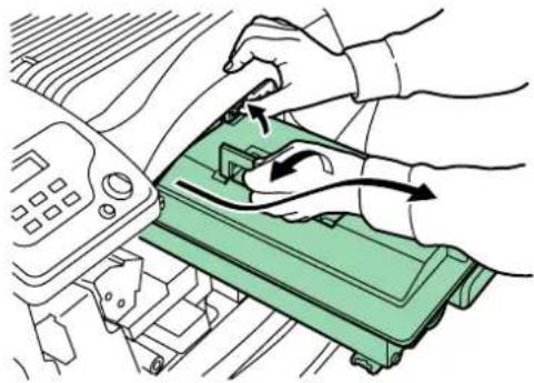 Utax LP-3140 - Nachfüllen von Toner - 3